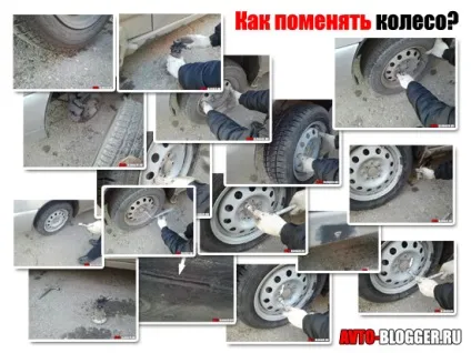 Як поміняти колесо, автоблог (поміняти) Як поміняти колесо, автоблог