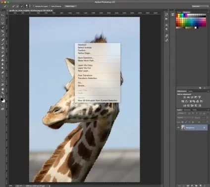Як поміняти фон на фото в adobe photoshop (сс) Як поміняти фон на фото в adobe photoshop