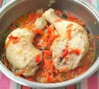Як приготувати курячі ніжки з овочами швидко рецепт з фото (овочами) Як приготувати курячі ніжки з овочами швидко рецепт з фото