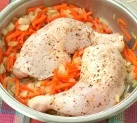 Як приготувати курячі ніжки з овочами швидко рецепт з фото (овочами) Як приготувати курячі ніжки з овочами швидко рецепт з фото