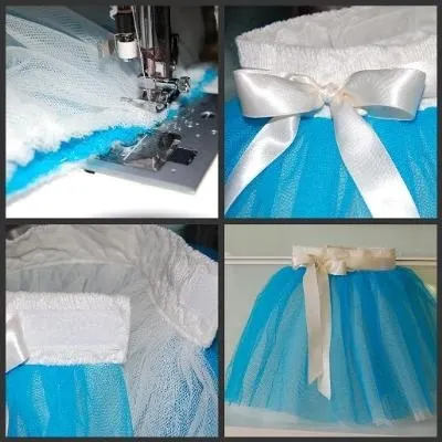 Як перетворити дівчинку в принцесу Ельзу (princess dress elsa sew yourself) Як перетворити дівчинку в принцесу Ельзу