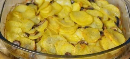 Як приготувати картоплю з грибами в мікрохвильовці (грибами) Як приготувати картоплю з грибами в мікрохвильовці