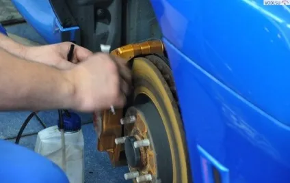Як прокачати гальма з абс (abs) відео процесу