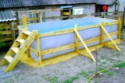 Як зробити басейн у дворі послідовність виконання робіт (зробити) Як зробити басейн у дворі послідовність виконання робіт