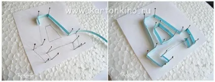 Як зробити букви в техніці квіллінг (техніці) Як зробити букви в техніці квіллінг