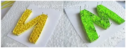 Як зробити букви в техніці квіллінг (зробити) Як зробити букви в техніці квіллінг