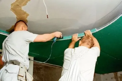 Як зробити дворівневий стелю з гіпсокартону своїми руками покрокова інструкція (гіпсокартону) Як зробити дворівневий стелю з гіпсокартону своїми руками покрокова інструкція