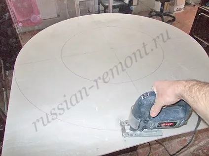 Як зробити коло з гіпсокартону на стелі, ремонт своїми руками (зробити) Як зробити коло з гіпсокартону на стелі, ремонт своїми руками