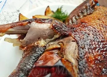 Гусь в духовці з яблуками покроковий рецепт з фото, океан дрібниць (гусак) Гусь в духовці з яблуками покроковий рецепт з фото, океан дрібниць