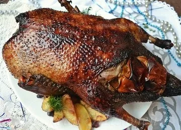 Гусь в духовці з яблуками покроковий рецепт з фото, океан дрібниць (покроковий) Гусь в духовці з яблуками покроковий рецепт з фото, океан дрібниць
