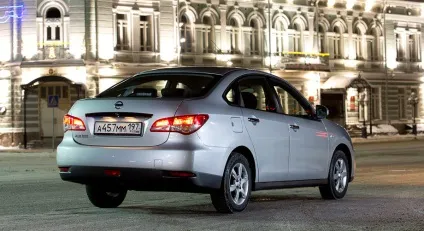 Ігноруємо українські дороги з новим седаном nissan almera (nissan almera) Ігноруємо українські дороги з новим седаном nissan almera