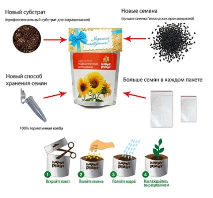 Happy plant, купити набори для вирощування happy plant оптом в інтернет магазині bumbaram (купити) Happy plant, купити набори для вирощування happy plant оптом в інтернет магазині bumbaram