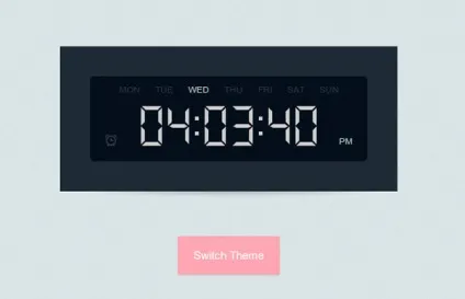 Як зробити цифровий годинник з допомогою css3 і jquery