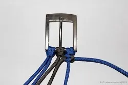 Як сплести ремінь з паракорд (paracord), все разом