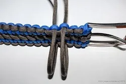 Як сплести ремінь з паракорд (paracord), все разом
