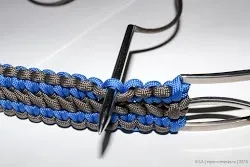 Як сплести ремінь з паракорд (paracord), все разом