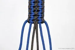 Як сплести ремінь з паракорд (paracord), все разом