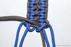 Як сплести ремінь з паракорд (paracord), все разом