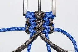 Як сплести ремінь з паракорд (paracord), все разом