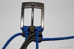 Як сплести ремінь з паракорд (paracord), все разом