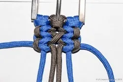 Як сплести ремінь з паракорд (paracord), все разом