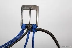 Як сплести ремінь з паракорд (paracord), все разом