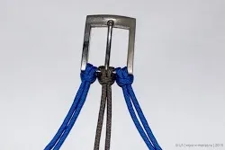 Як сплести ремінь з паракорд (paracord), все разом