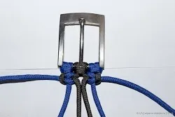Як сплести ремінь з паракорд (paracord), все разом