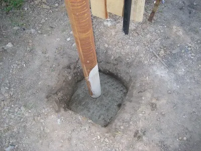 Як встановити ворота з профнастилу самостійно (самостійно) Як встановити ворота з профнастилу самостійно