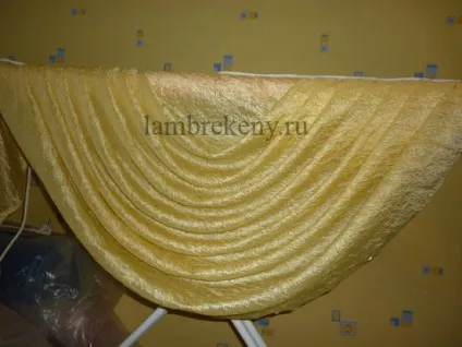 Як закласти складки на Сваг або провис (готові викрійки штор) Як закласти складки на Сваг або провис