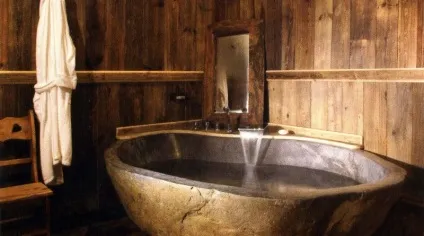 Камінь і дерево в інтер'єрі природний дизайн (34 фотографії) (дизайн) Камінь і дерево в інтер'єрі природний дизайн (34 фотографії)