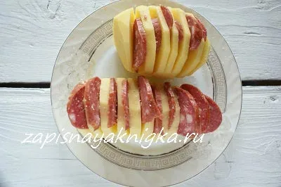 Картопля гармошка в духовці (картопля гармошка в духовці) Картопля гармошка в духовці