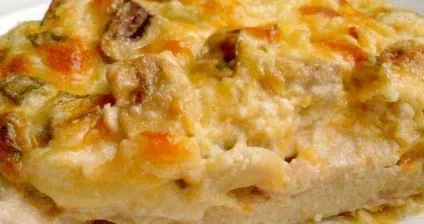 Картопля з грибами (з м'ясом, під майонезом) в духовці рецепти (картопля) Картопля з грибами (з м'ясом, під майонезом) в духовці рецепти