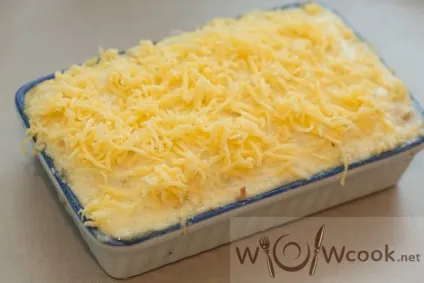 Картопляна запіканка з кальмарами