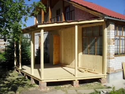 Каркас веранди своїми руками за всіма правилами, nasha besedka (каркас) Каркас веранди своїми руками за всіма правилами, nasha besedka