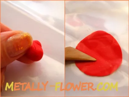Керамічна флористика маки - майстер клас, частина 2, metally flower (маки з холодного фарфору) Керамічна флористика маки - майстер клас, частина 2, metally flower