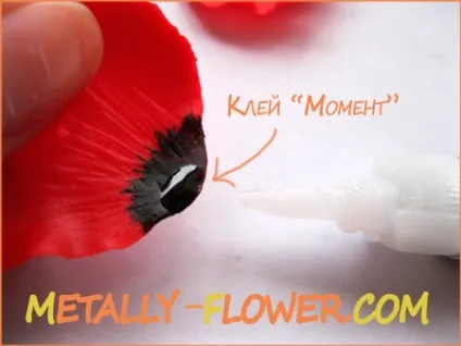 Керамічна флористика маки - майстер клас, частина 2, metally flower (холодний фарфор маки майстер клас) Керамічна флористика маки - майстер клас, частина 2, metally flower