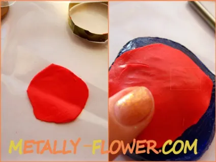 Керамічна флористика маки - майстер клас, частина 2, metally flower (маки ліплення) Керамічна флористика маки - майстер клас, частина 2, metally flower