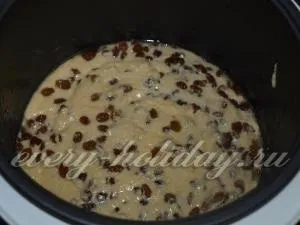 Класичний кекс в мультиварці