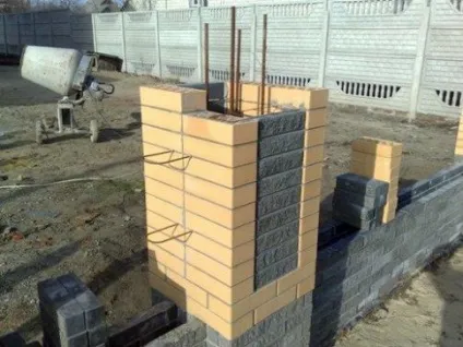 Кладка стовпів з цегли своїми руками (стовпів) Кладка стовпів з цегли своїми руками