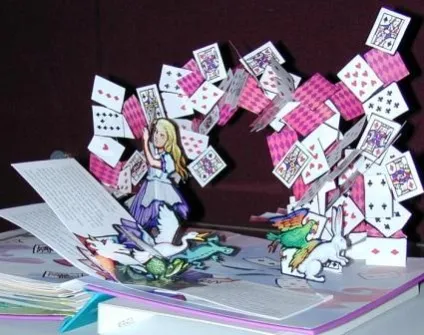 Книги з піднімаються малюнками - дивовижний вид паперового творчості, скрапбукінг і інше