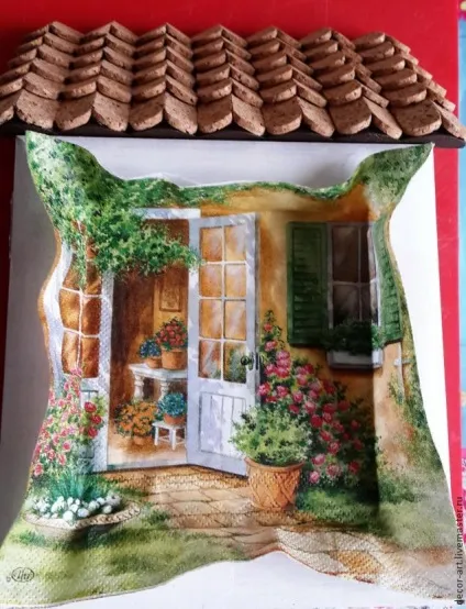 Ключниця в стилі фахверк