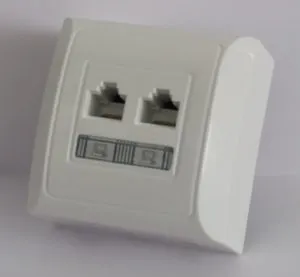 Комп'ютерна розетка rj45 підключення і монтаж на стіну (розетка) Комп'ютерна розетка rj45 підключення і монтаж на стіну