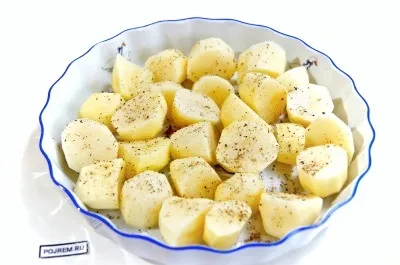 Ковбаски з картоплею - покроковий рецепт з фото як приготувати