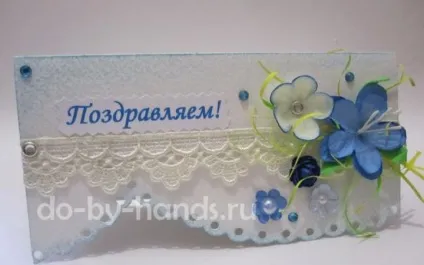 Конверт для грошей своїми руками, скрапбукінг - шаблон і майстер клас