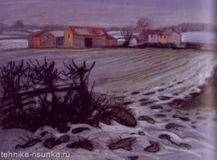 Композиція в пейзажі, світ малювання (кольори переднього плану) Композиція в пейзажі, світ малювання