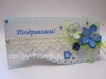 Конверт для грошей своїми руками, скрапбукінг - шаблон і майстер клас