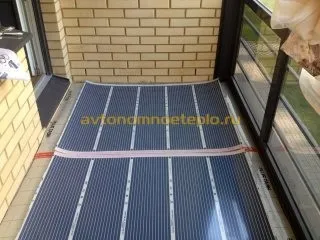 Інфрачервона тепла підлога на балконі або лоджії - етапи укладання своїми руками (теплий) Інфрачервона тепла підлога на балконі або лоджії - етапи укладання своїми руками