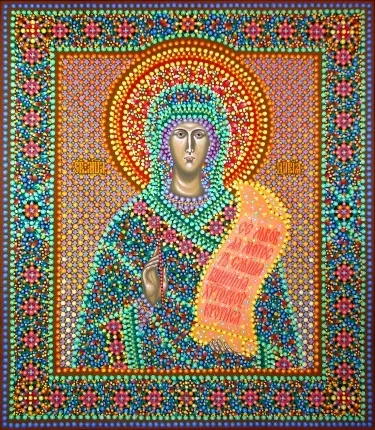 Ікона святої мучениці Дарії римської (мучениці) Ікона святої мучениці Дарії римської