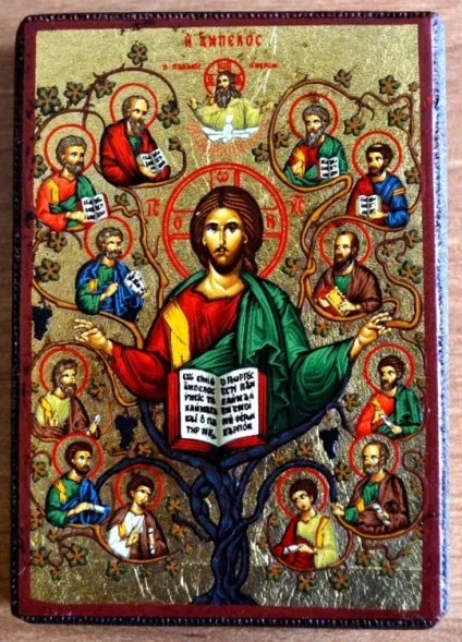 Ікона врятував дерево життя, врятував (життя) Ікона врятував дерево життя, врятував
